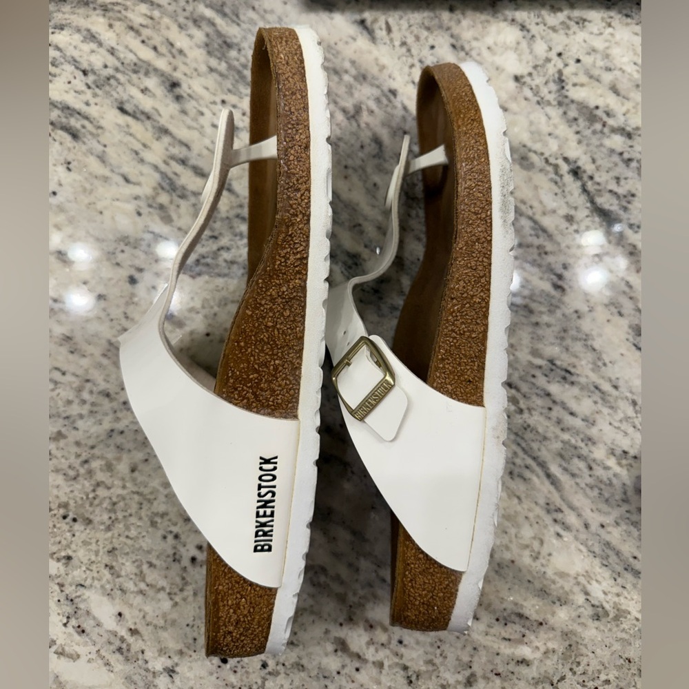 Birkenstock Women's White Sandals - size 42 - Picture 3 of 4
